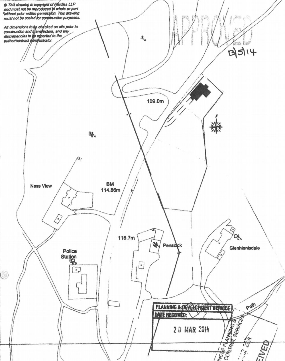 Floor plan of property