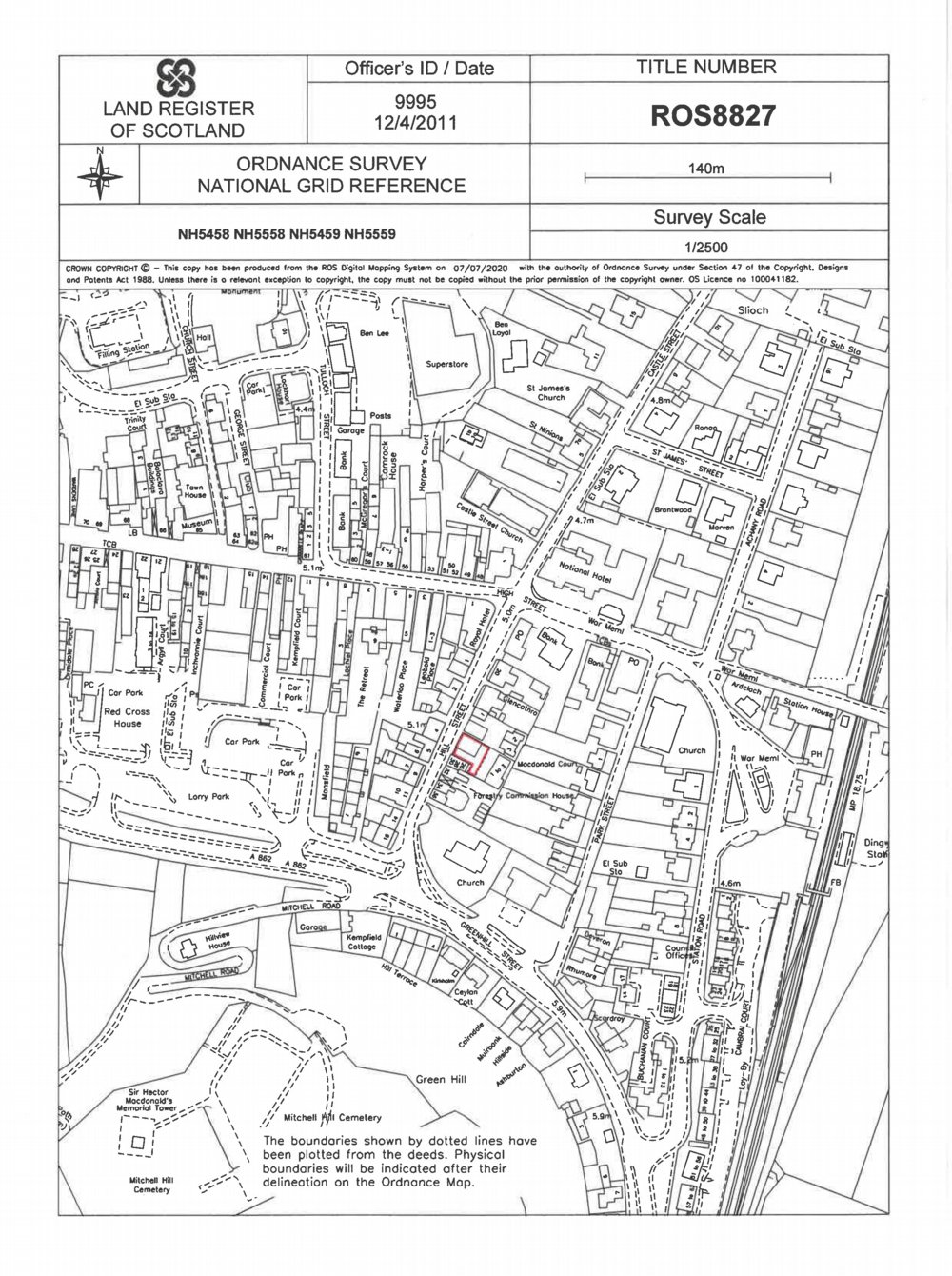 Floor plan of property