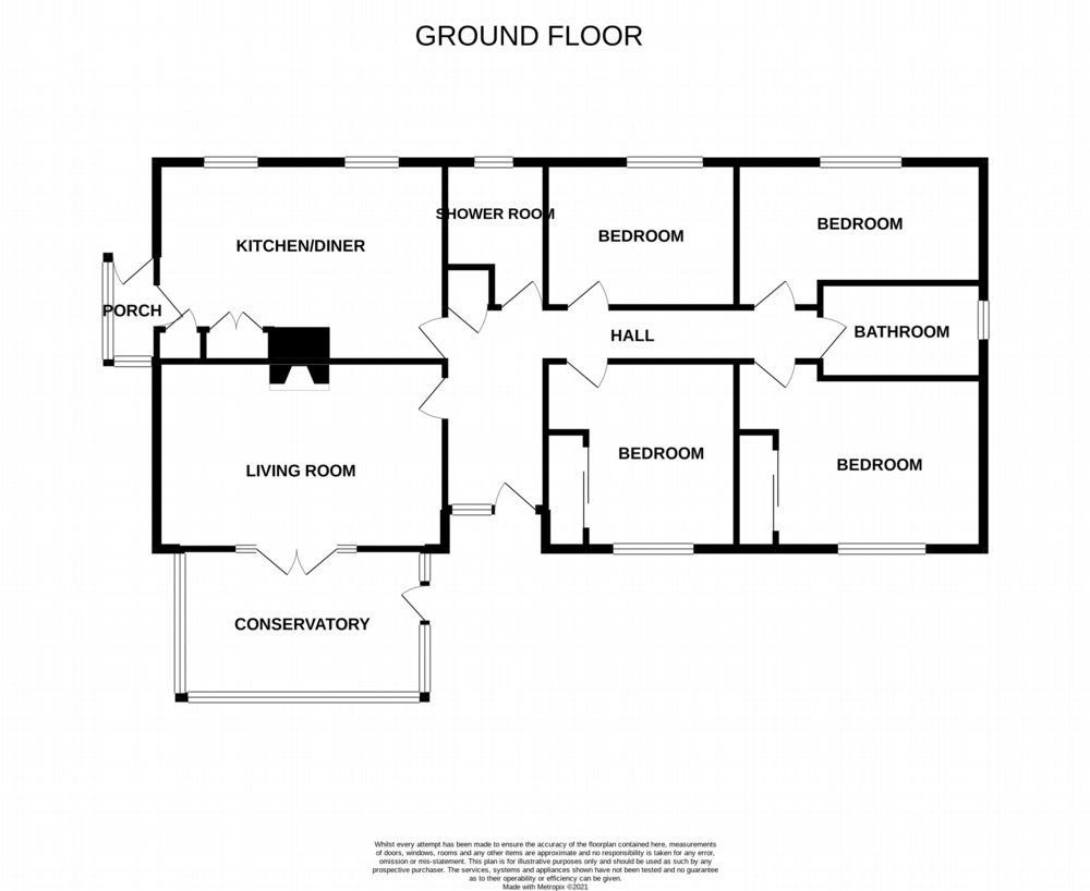 Floor plan of property