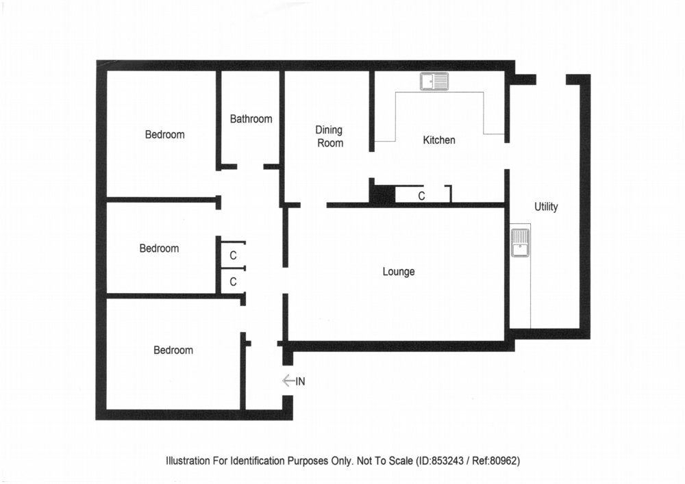 Floor plan of property