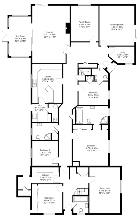 Floor plan of property