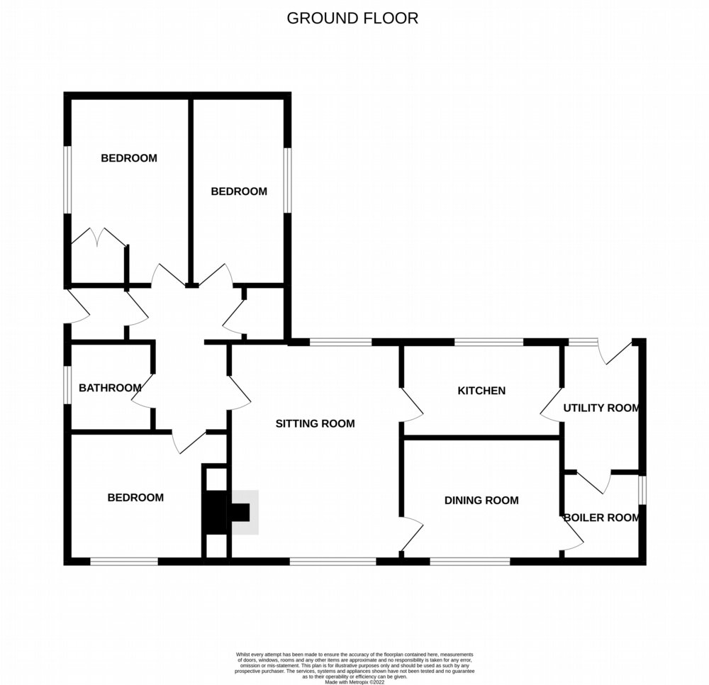 Floor plan of property