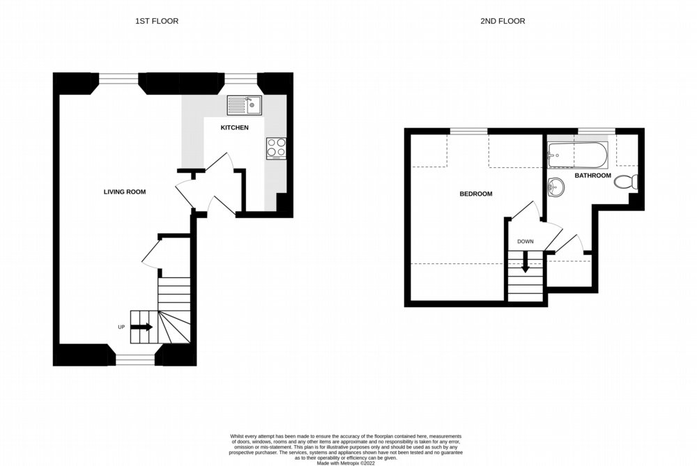 Floor plan of property