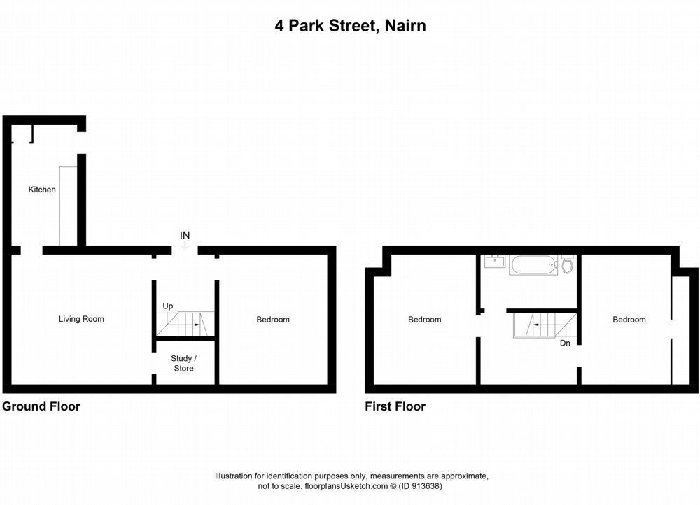 Floor plan of property