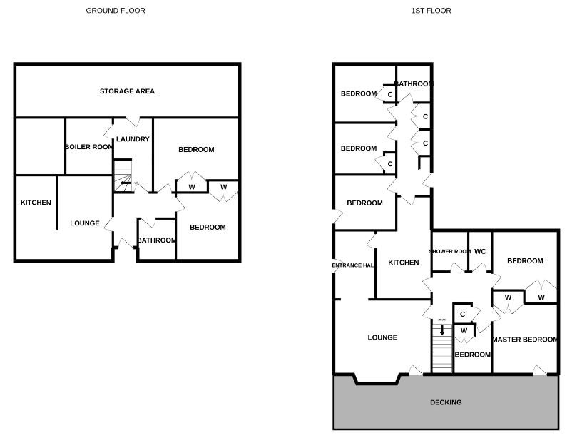 Floor plan of property