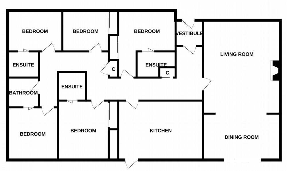 Floor plan of property