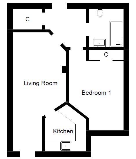 Floor plan of property