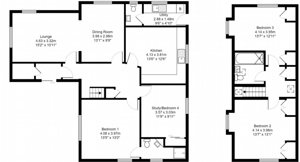 Floor plan of property