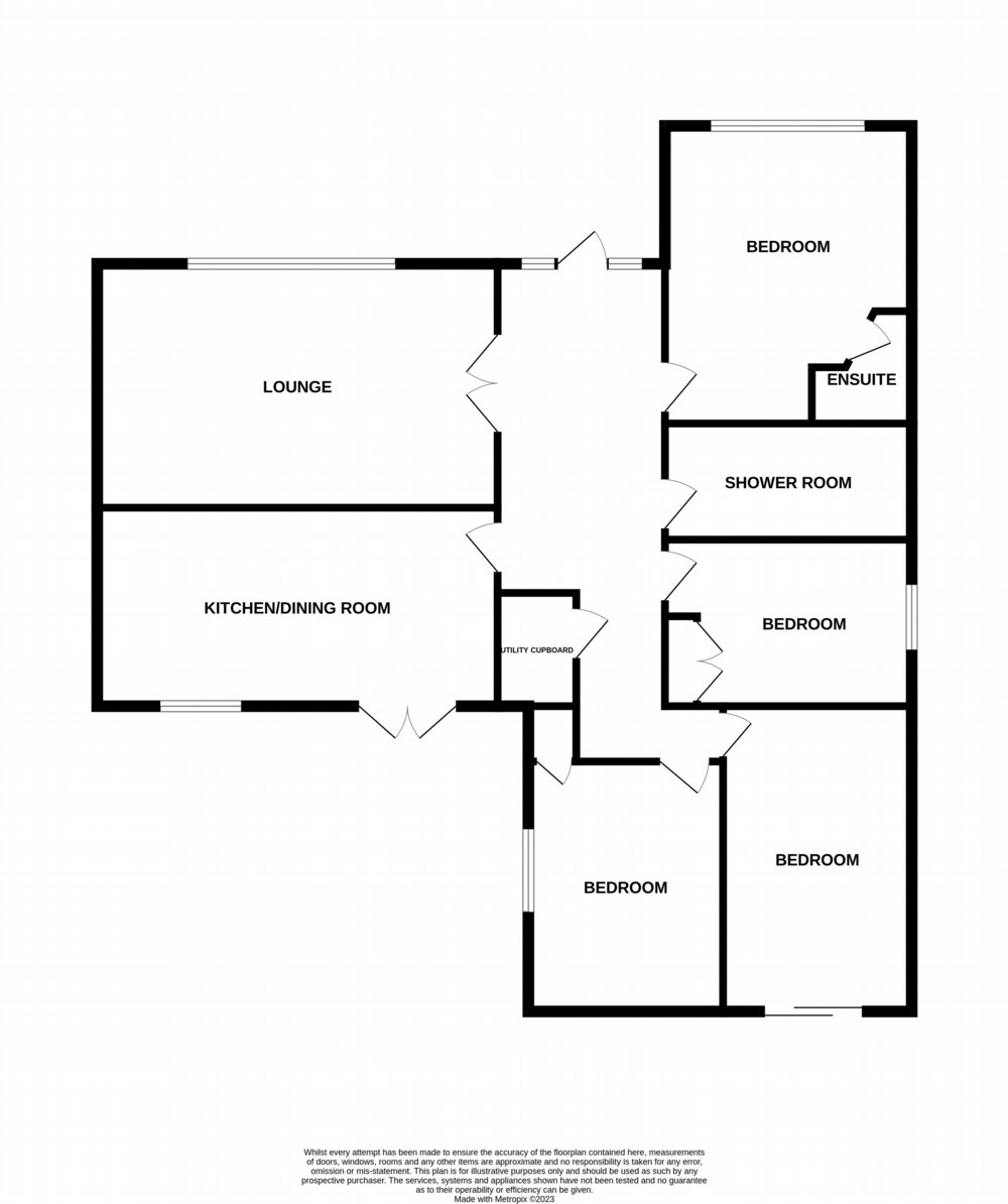 Floor plan of property