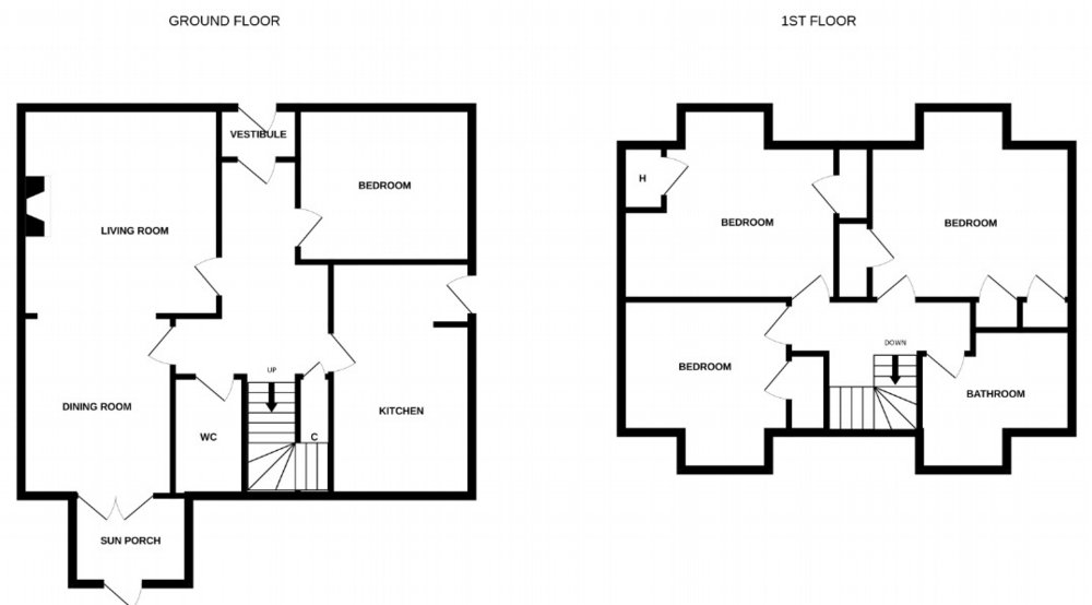 Floor plan of property