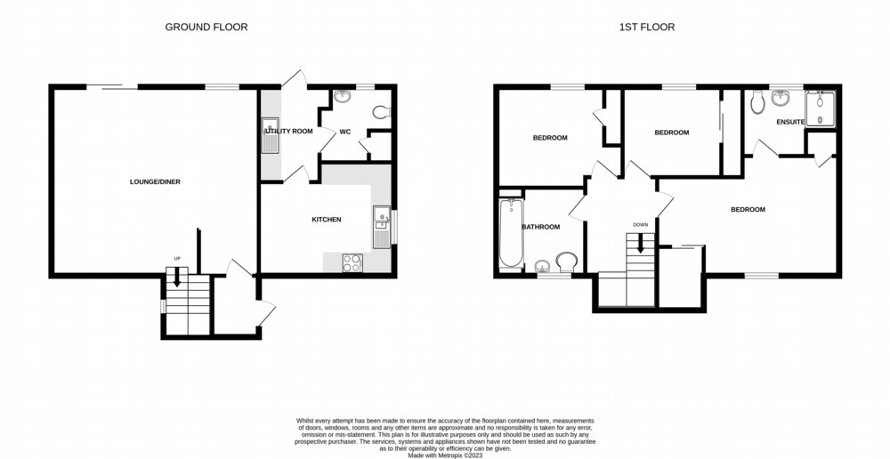 Floor plan of property