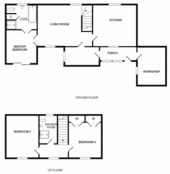 Floor plan of property