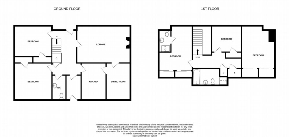 Floor plan of property