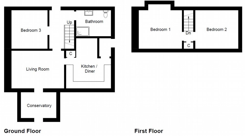 Floor plan of property
