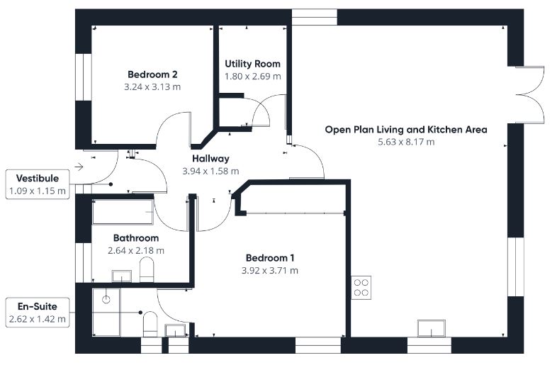 Floor plan of property