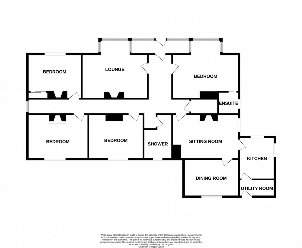 Floor plan of property