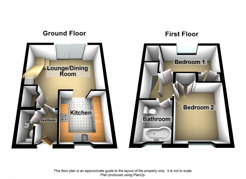 Floor plan of property