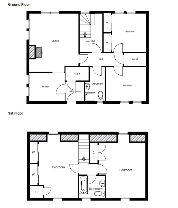Floor plan of property