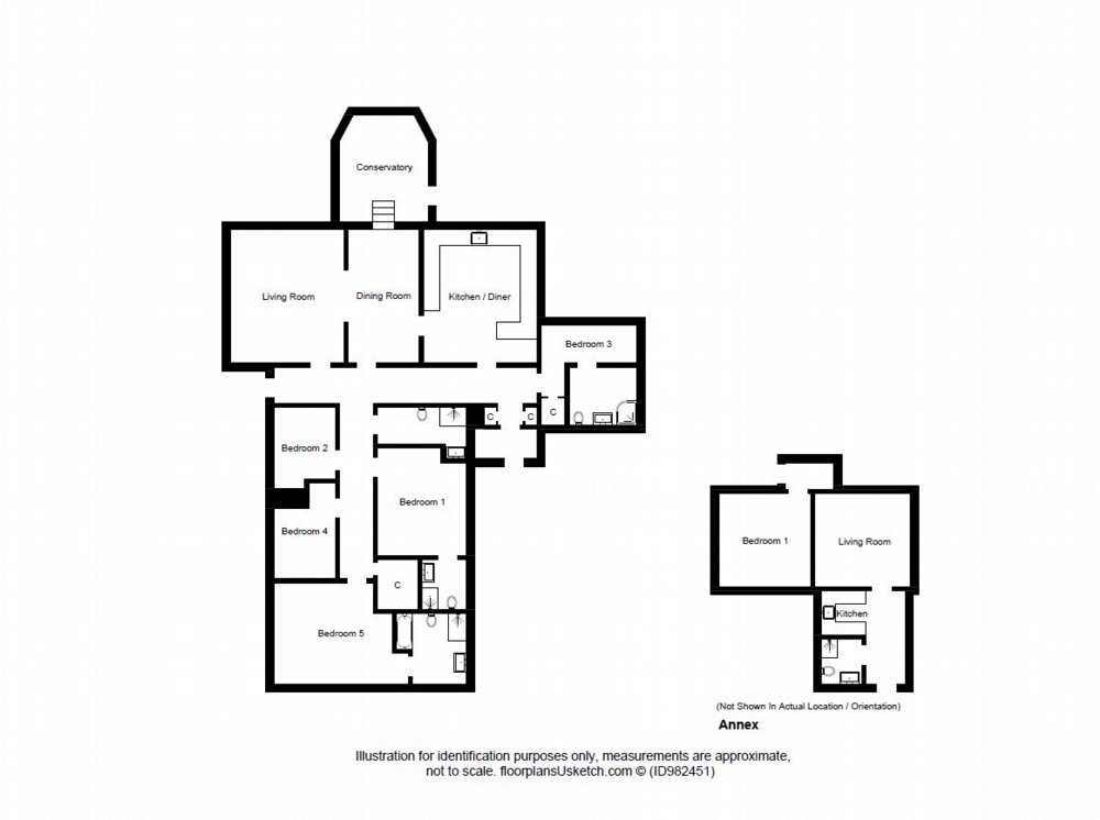 Floor plan of property