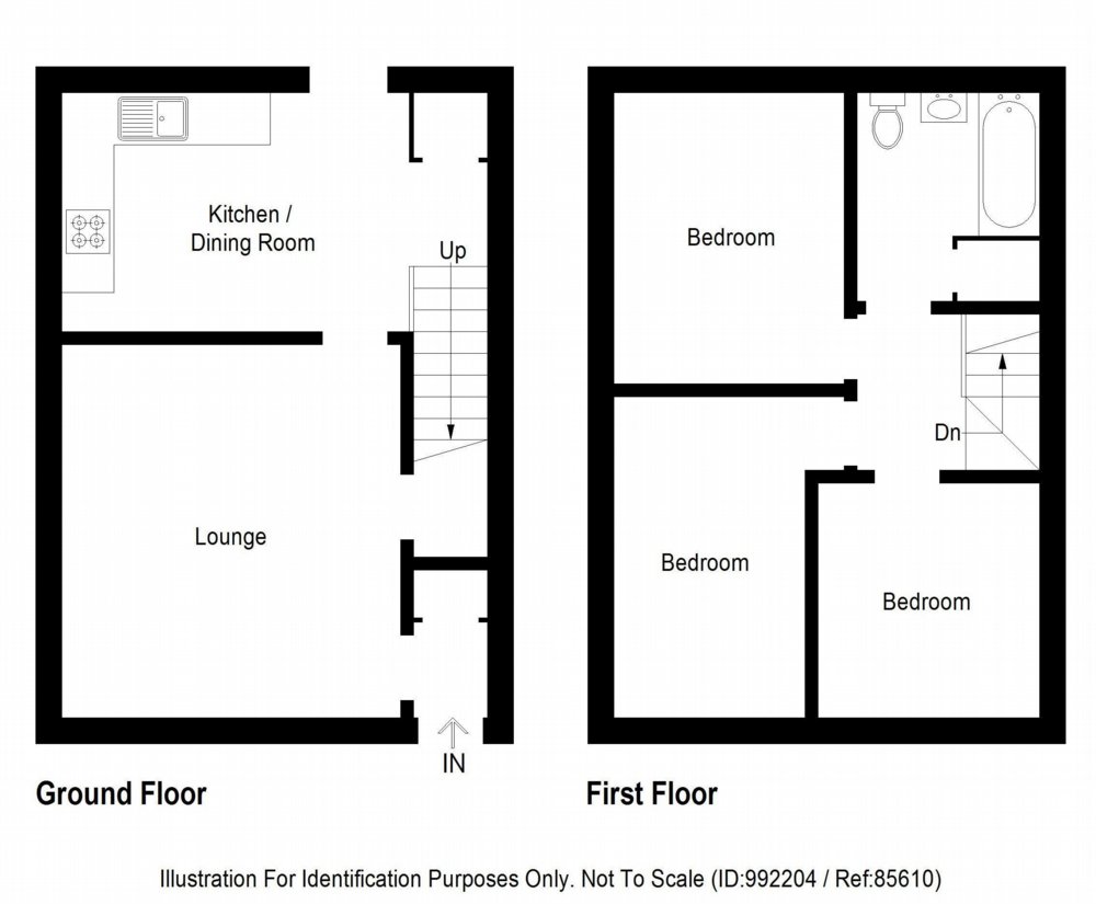 Floor plan of property