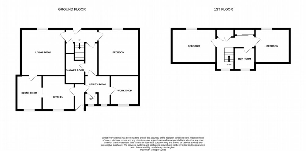 Floor plan of property