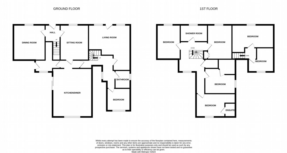 Floor plan of property