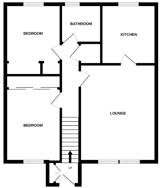Floor plan of property