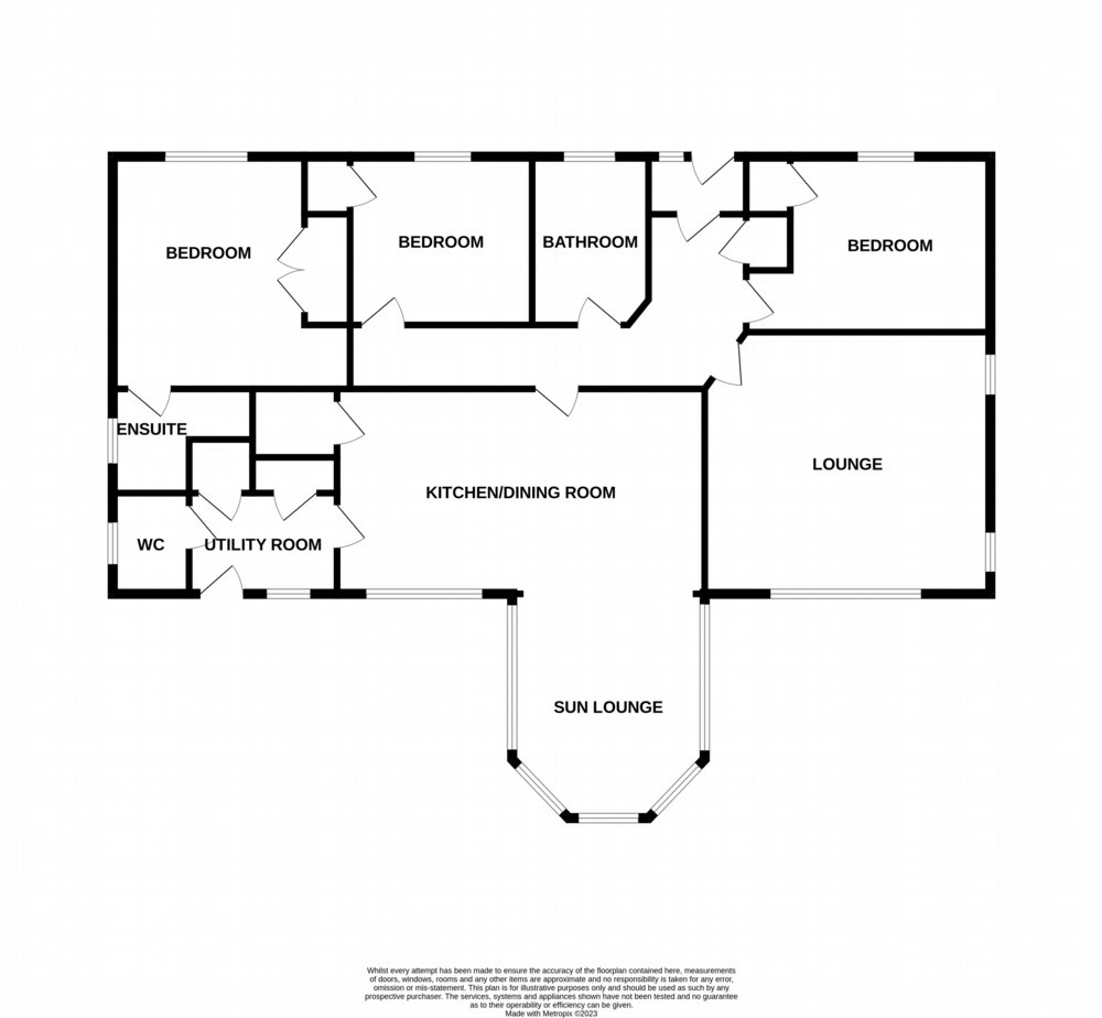 Floor plan of property