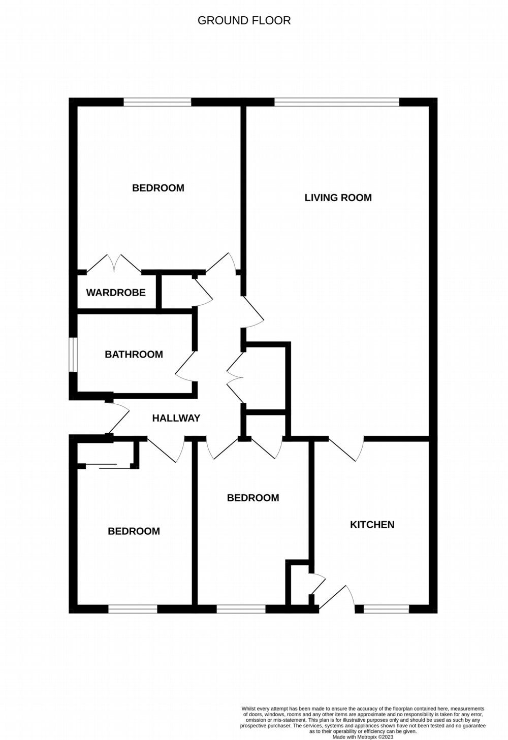 Floor plan of property