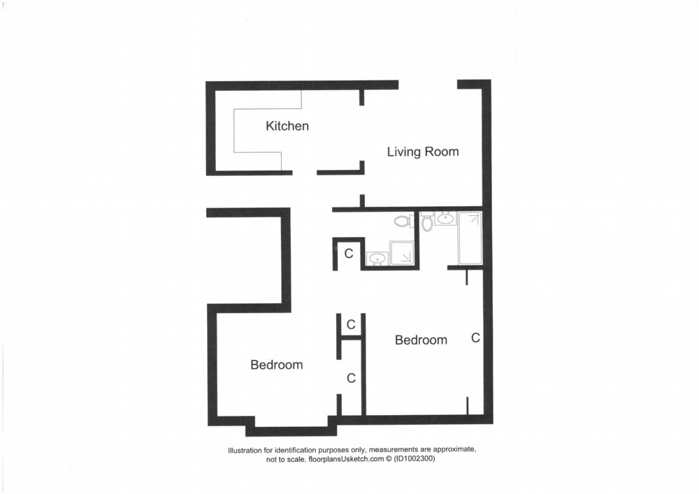 Floor plan of property