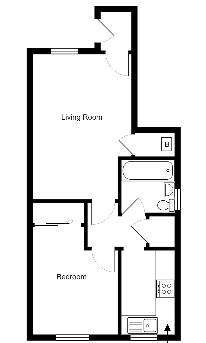 Floor plan of property