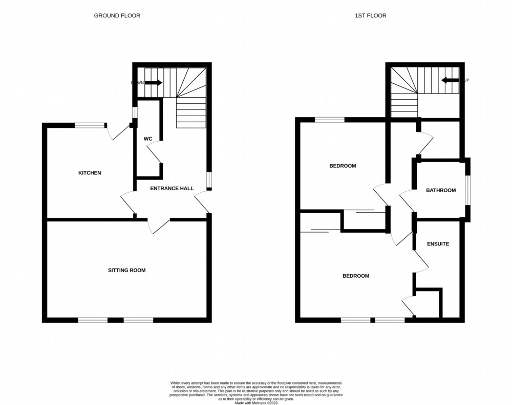 Floor plan of property