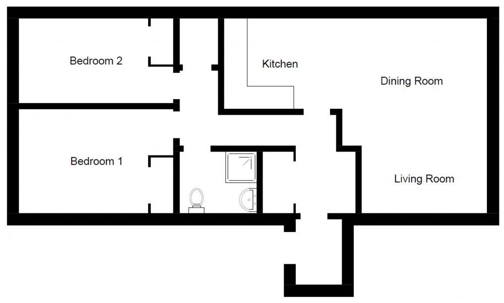 Floor plan of property