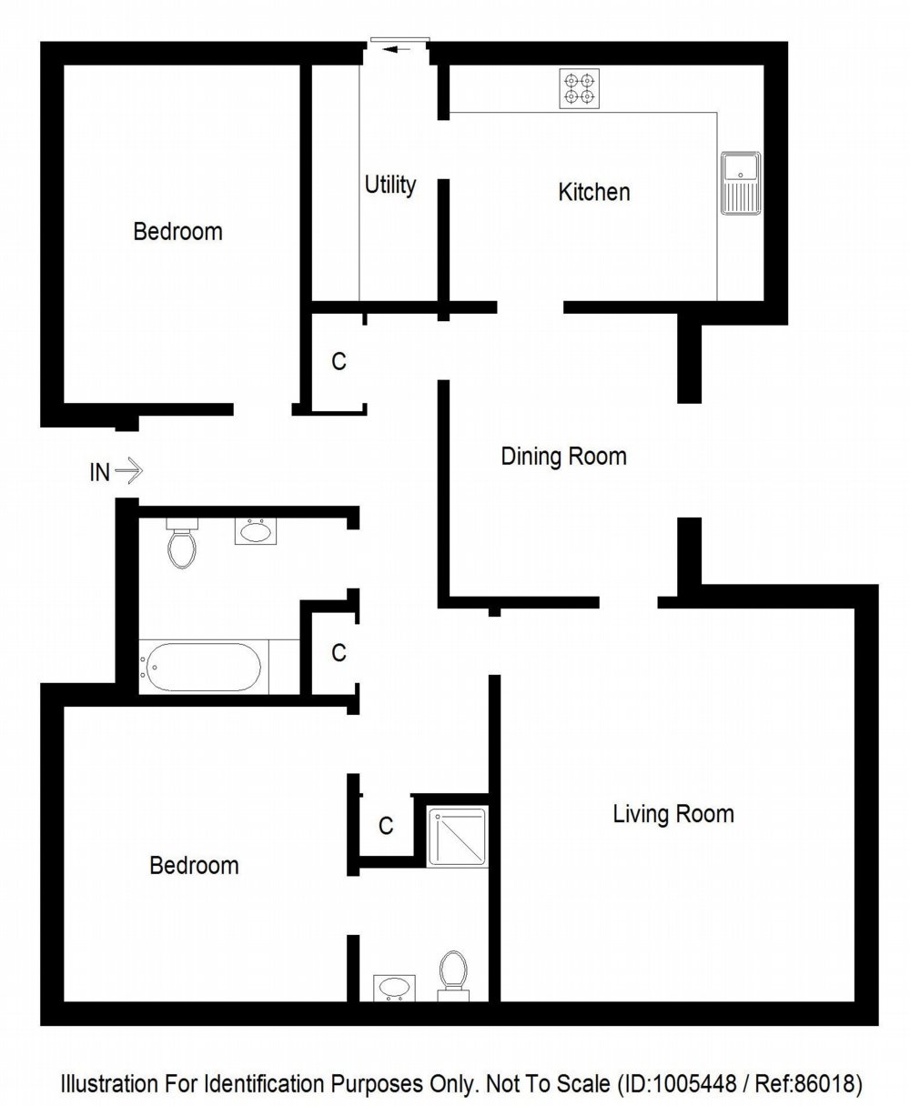 Floor plan of property