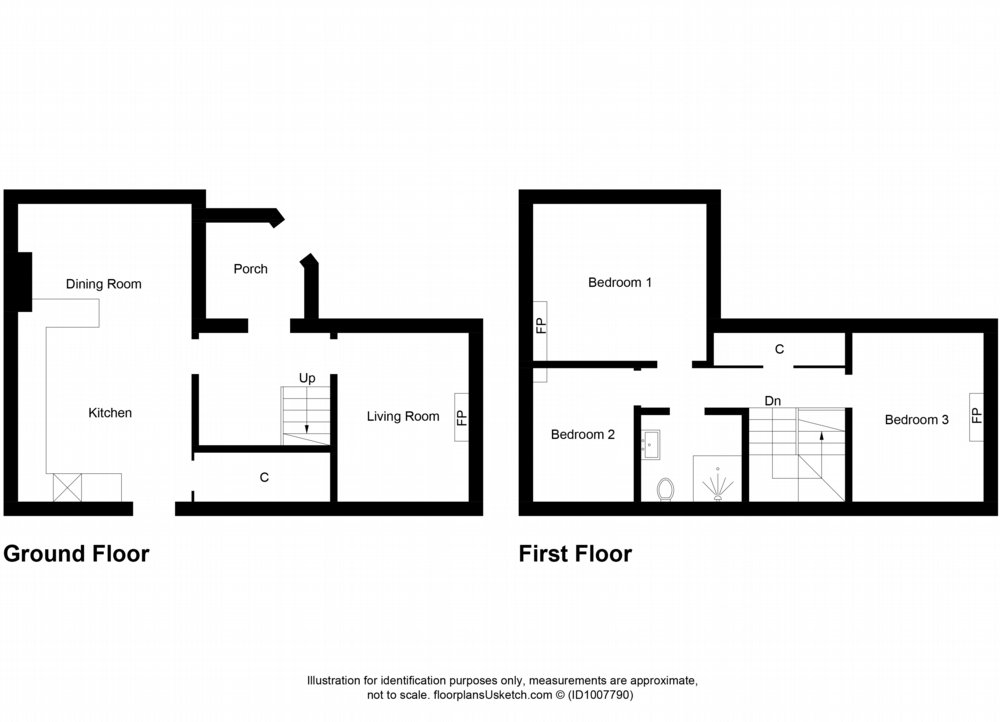 Floor plan of property