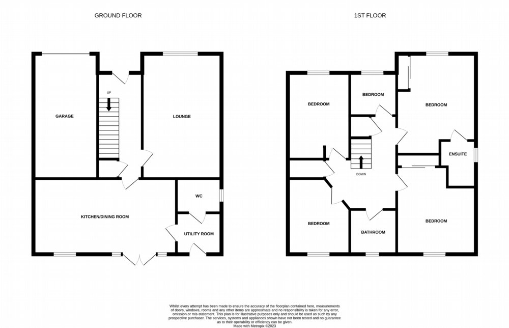 Floor plan of property