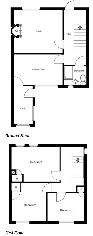 Floor plan of property
