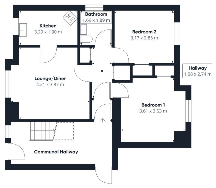 Floor plan of property