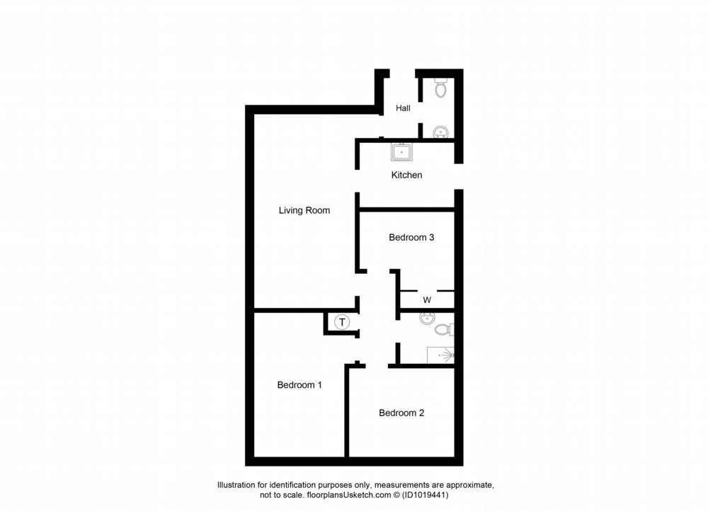 Floor plan of property