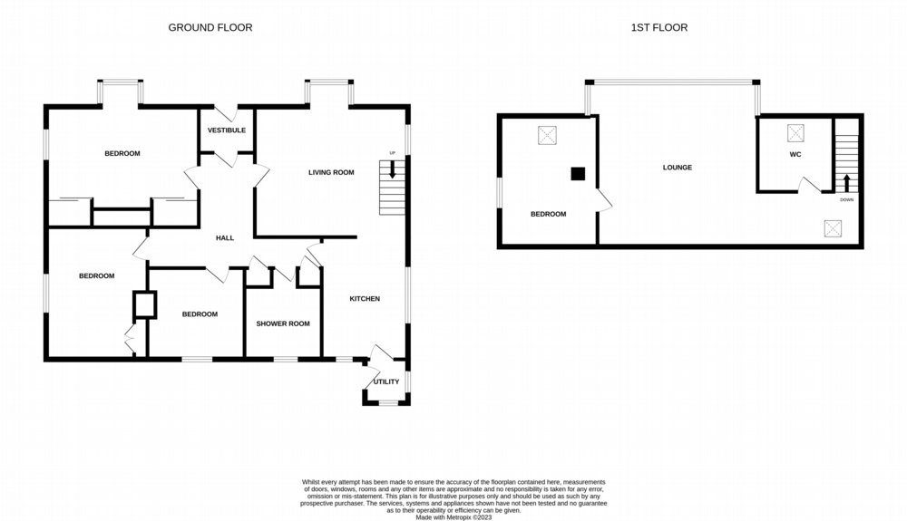 Floor plan of property