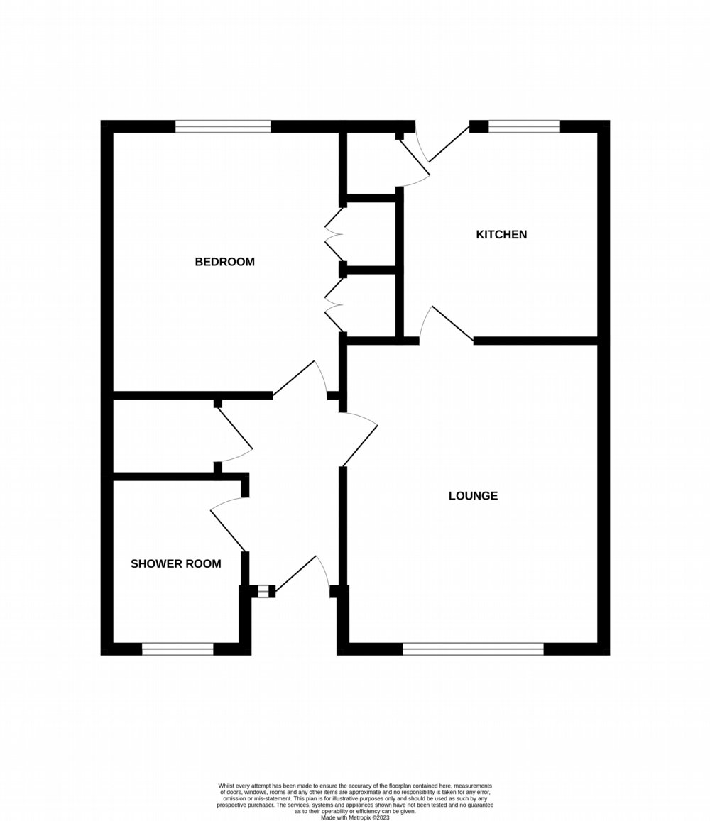 Floor plan of property