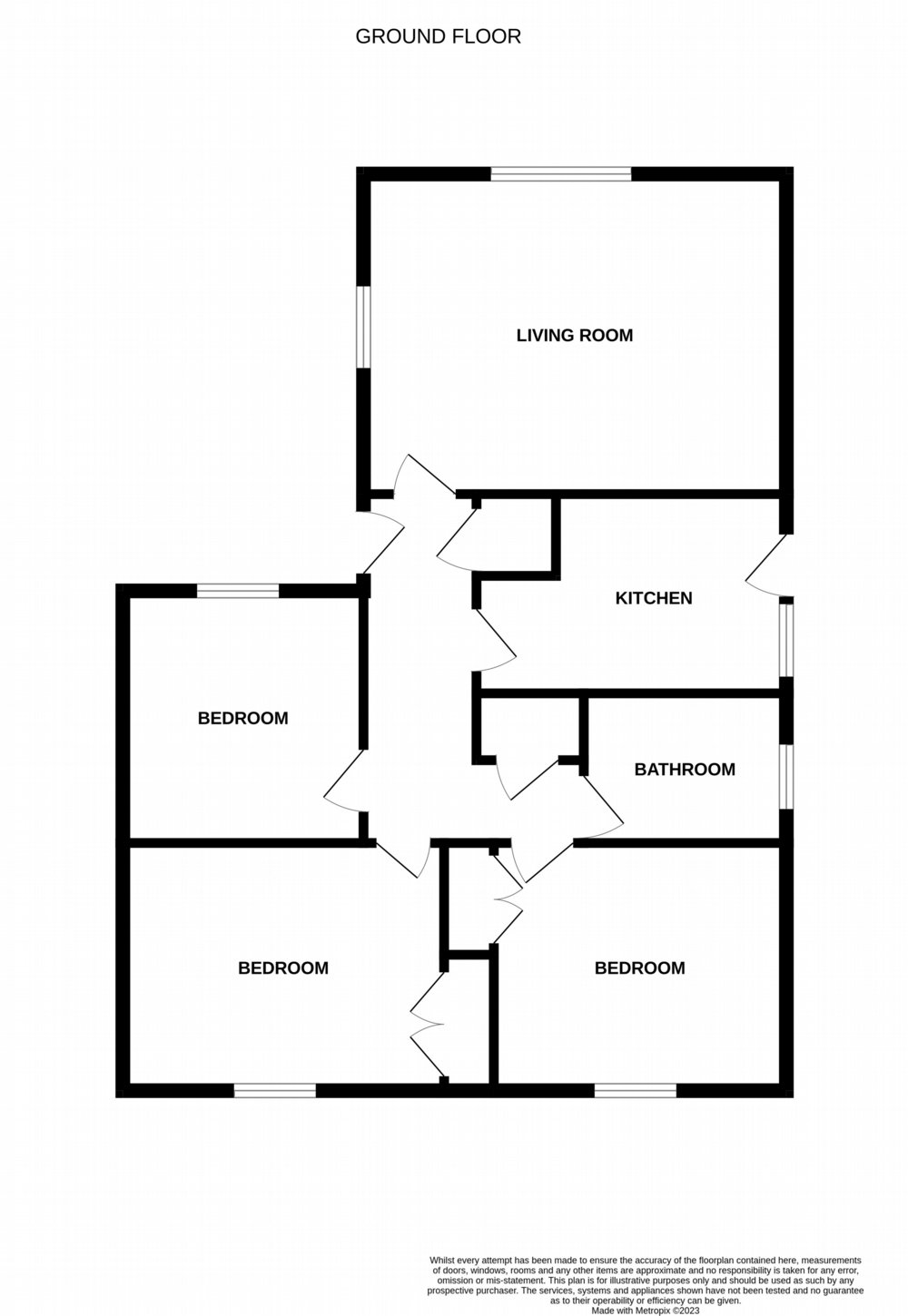 Floor plan of property