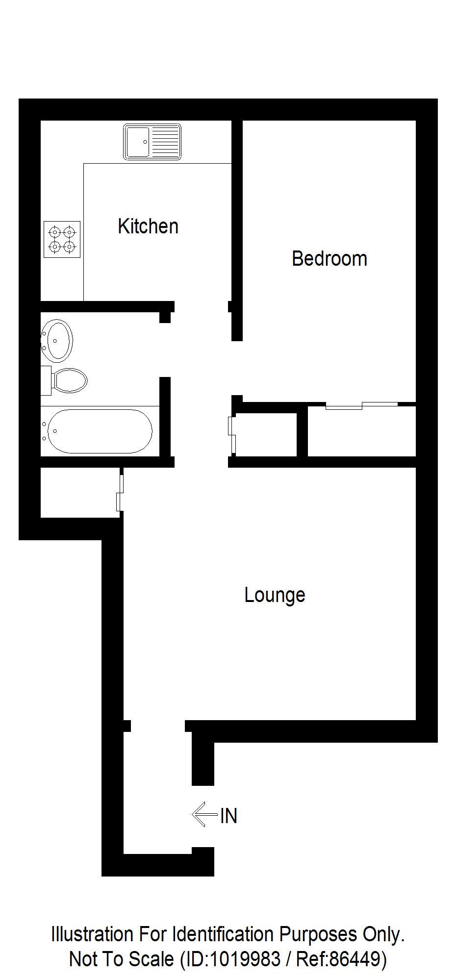 Floor plan of property