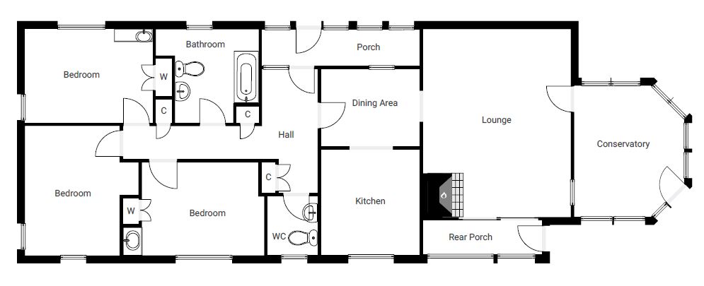 Floor plan of property