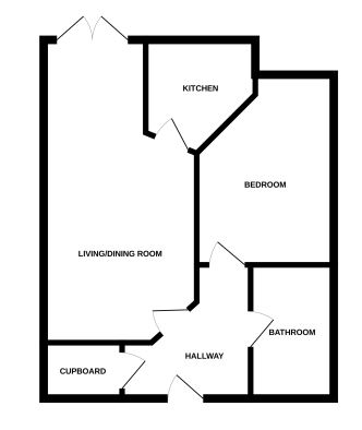 Floor plan of property