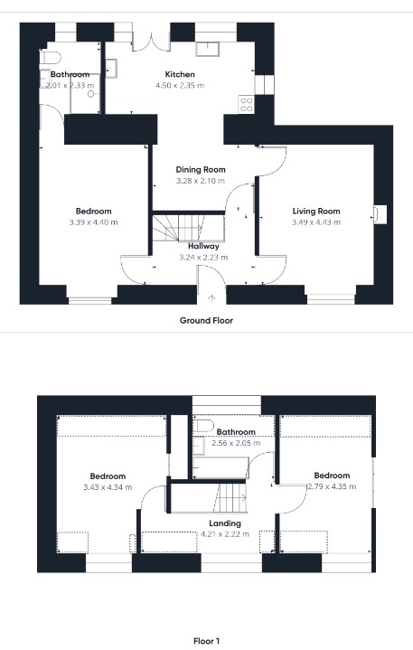 Floor plan of property