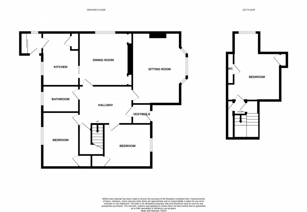 Floor plan of property