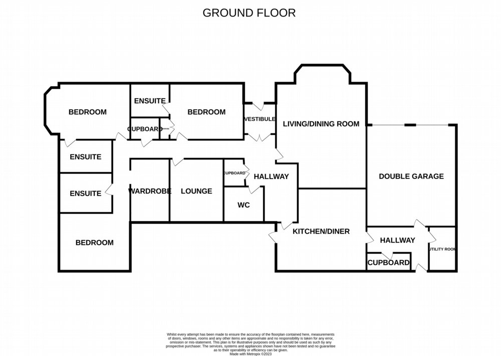Floor plan of property