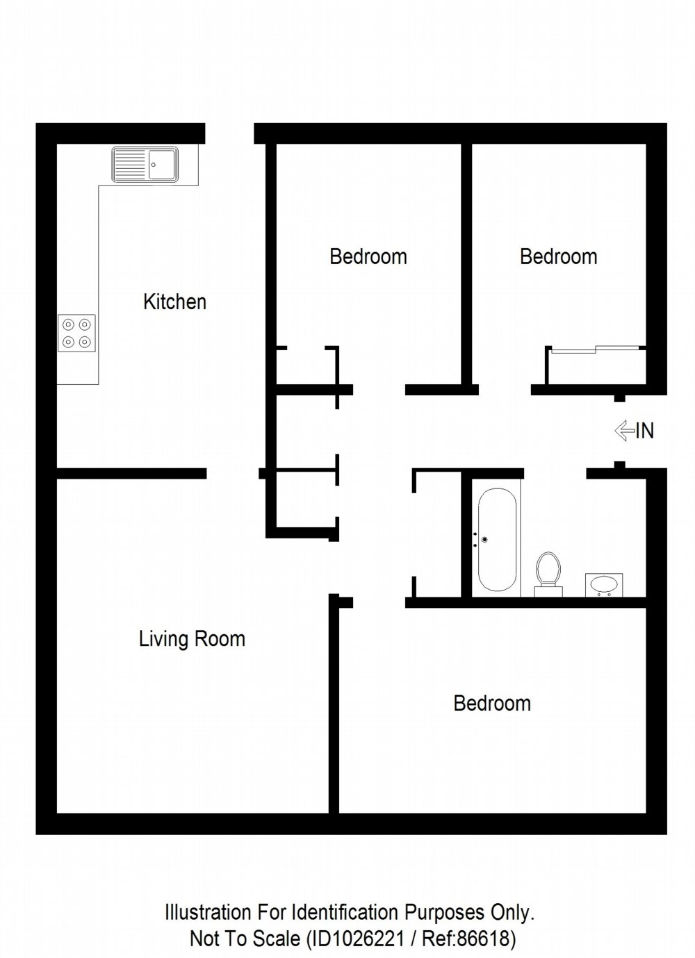 Floor plan of property