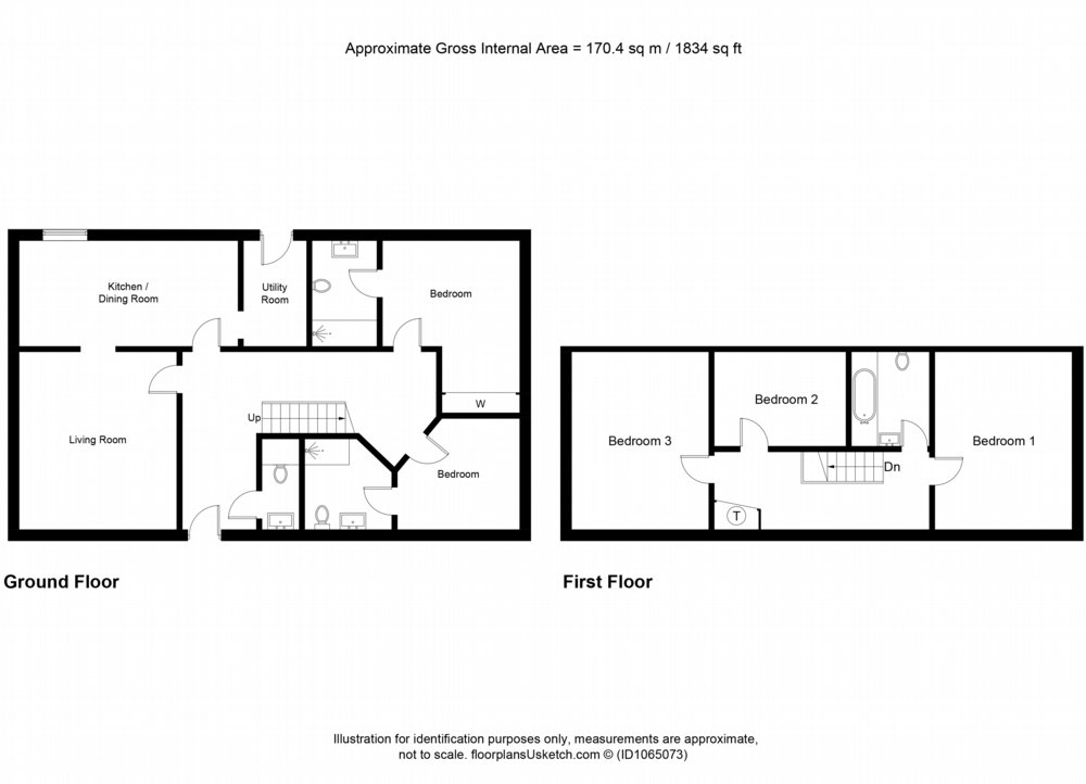 Floor plan of property